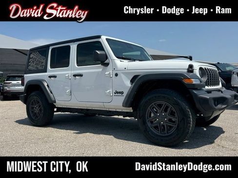 Certified 2025 Jeep Wrangler Unlimited Sport AWD/4WD image 1
