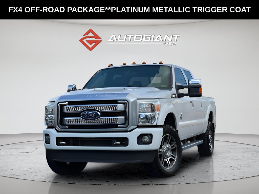 Used 2013 Ford F350 Platinum w/ FX4 Off Road Pkg AWD/4WD image 1