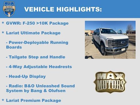 New 2026 Ford F250 Lariat w/ Lariat Ultimate Package AWD/4WD image 12