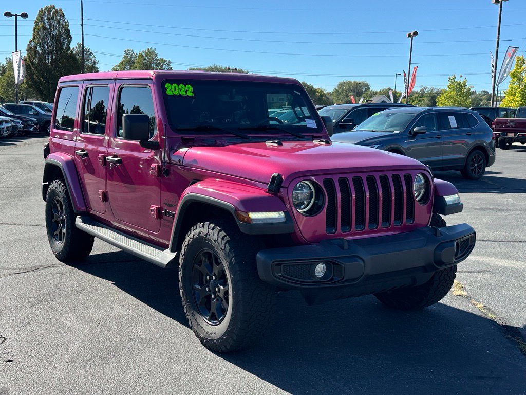 Used 2022 Jeep Wrangler Unlimited Sahara AWD/4WD image 5