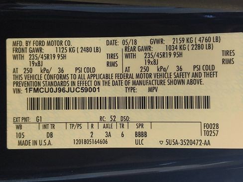 Used 2018 Ford Escape Titanium FWD image 33