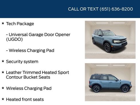 Used 2022 Ford Bronco Sport Outer Banks w/ Tech Package image 10