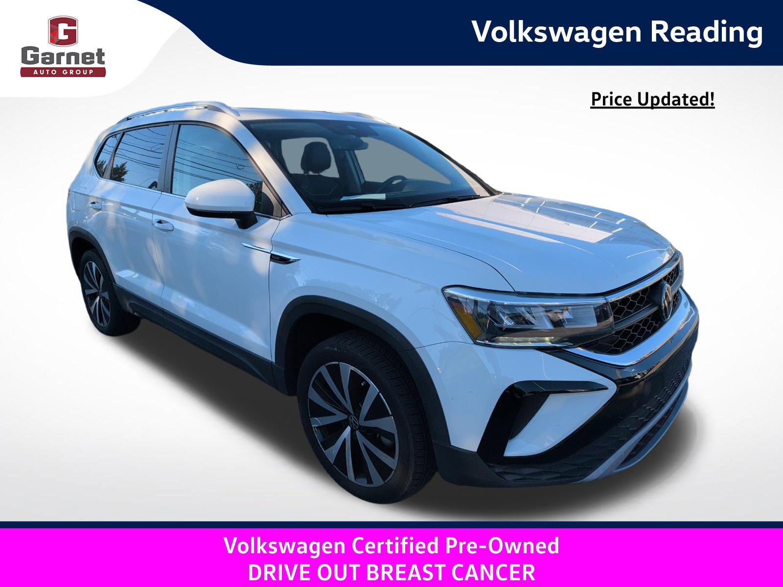Used 2023 Volkswagen Taos SE w/ Panoramic Sunroof Package FWD image 8