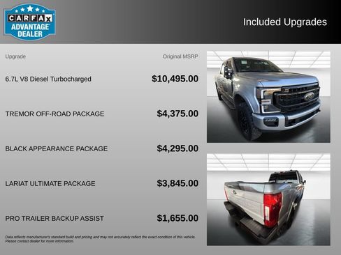 Used 2022 Ford F350 Lariat w/ Tremor Off-Road Package AWD/4WD image 3