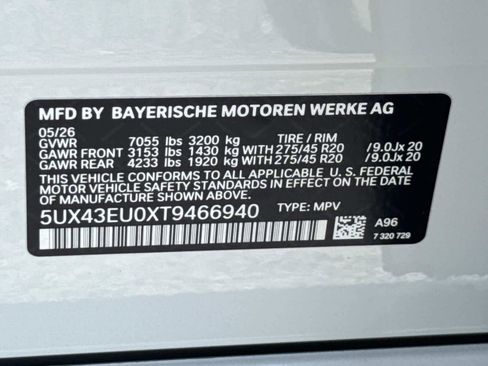 New 2026 BMW X5 xDrive50e w/ M Sport Package AWD/4WD image 30