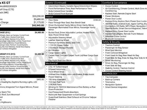 Used 2025 Kia K5 GT w/ Option Group 015 image 2