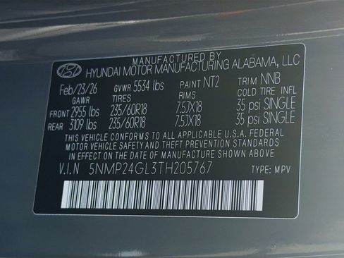 New 2026 Hyundai Santa Fe SEL FWD image 25