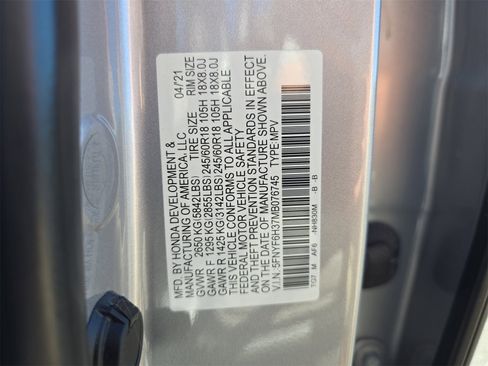 Used 2021 Honda Pilot EX image 31