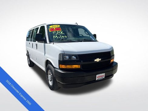 Used 2018 Chevrolet Express 2500 w/ Driver Convenience Package RWD image 1