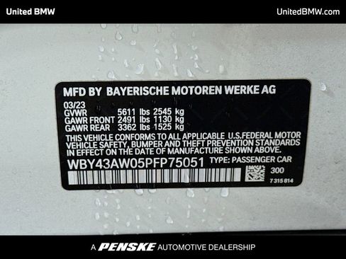 Used 2023 BMW i4 eDrive35 w/ Premium Package image 15