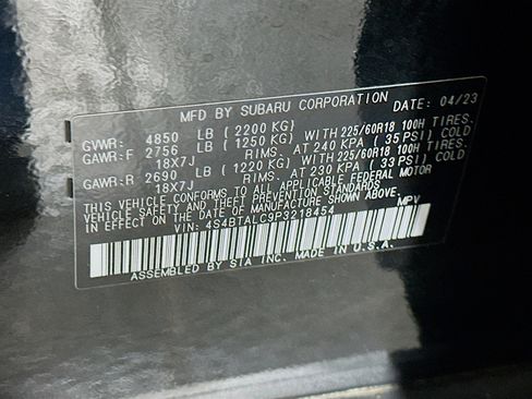 Used 2023 Subaru Outback Onyx Edition image 12