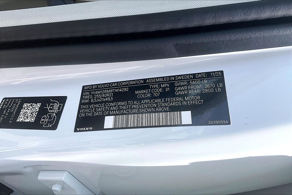 Certified 2026 Volvo XC60 B5 Ultra AWD/4WD image 45