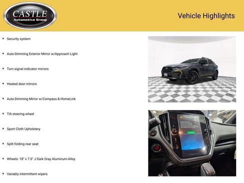 Used 2025 Subaru Crosstrek 2.5i Sport w/ Crosstrek Mirror Package AWD/4WD image 7