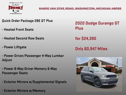 Used 2020 Dodge Durango GT image 10