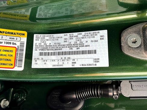 New 2025 Ford Bronco Big Bend w/ Black Diamond Package image 8