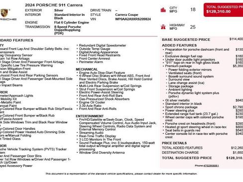 Used 2024 Porsche 911 Carrera RWD image 3