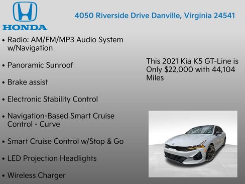 Used 2021 Kia K5 GT-Line image 17