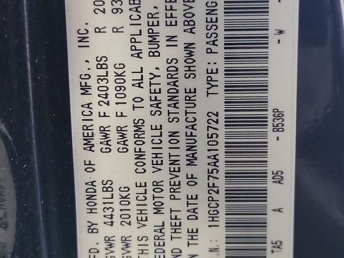 Used 2010 Honda Accord EX image 33