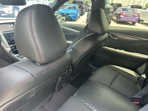 Used 2022 INFINITI Q50 Red Sport 400 w/ Cargo Package AWD/4WD image 37