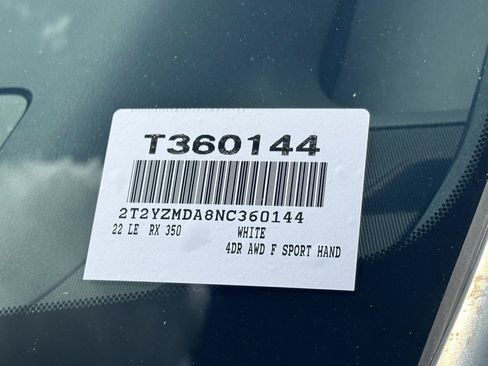 Used 2022 Lexus RX 350 F Sport AWD/4WD image 14