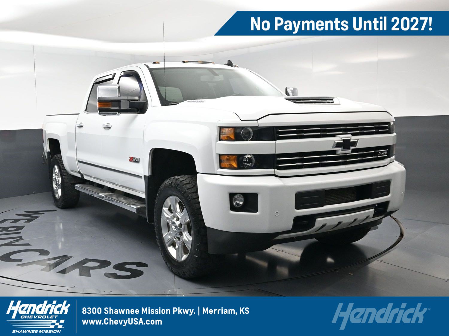 Used 2017 Chevrolet Silverado 2500 LTZ w/ Duramax Plus Package AWD/4WD image 1