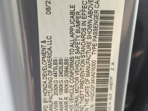 Certified 2022 Honda Accord Sport image 29