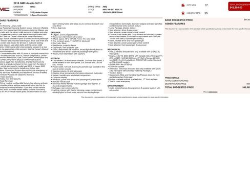 Used 2018 GMC Acadia SLT image 9