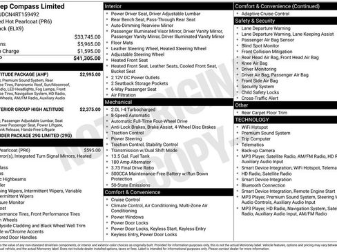 Used 2024 Jeep Compass Limited w/ High Altitude Package AWD/4WD image 3