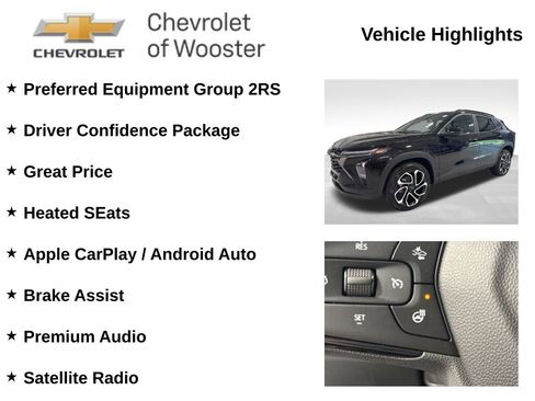 New 2026 Chevrolet Trax RS w/ Driver Confidence Package FWD image 2
