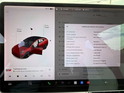 Used 2018 Tesla Model 3 Long Range AWD/4WD image 14