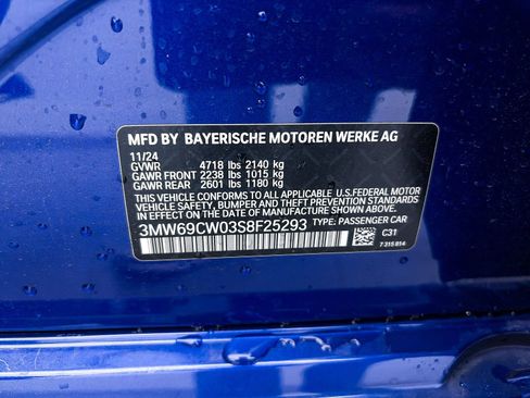 Used 2025 BMW 330i Sedan w/ M Sport Package RWD image 38