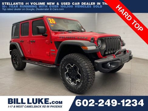Used 2020 Jeep Wrangler Unlimited Rubicon w/ Quick Order Package 28Y Recon AWD/4WD image 1