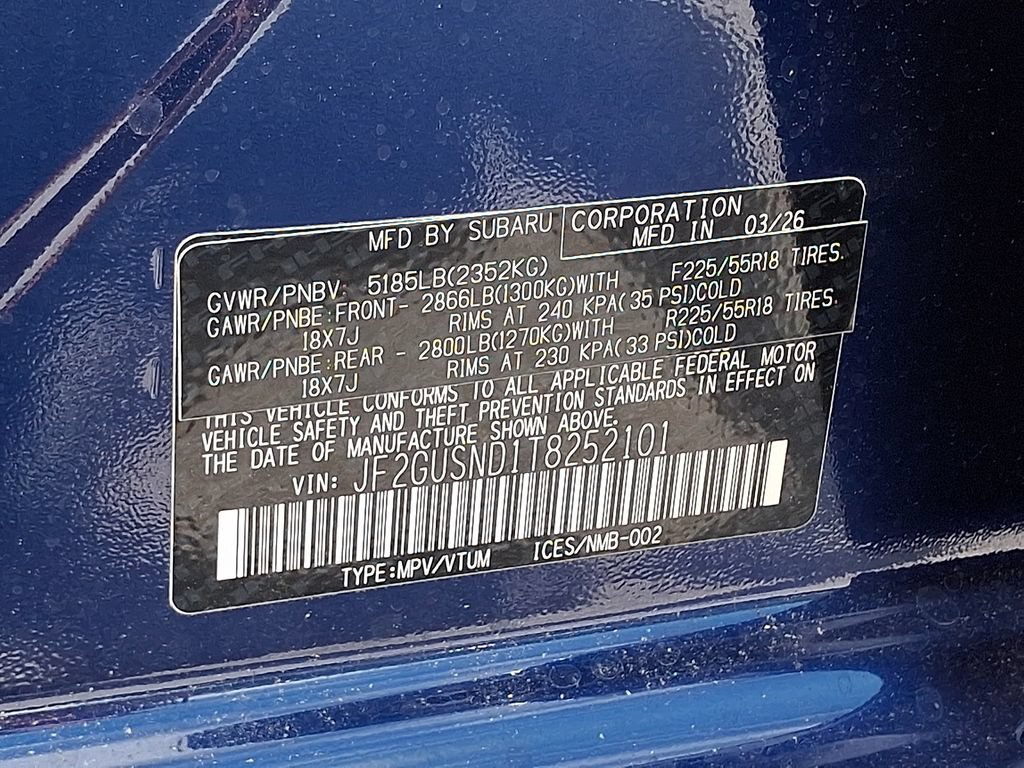 New 2026 Subaru Crosstrek 2.5i Limited w/ Crosstrek Mirror Package AWD/4WD image 11