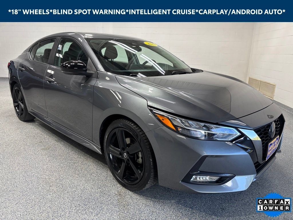 Used 2021 Nissan Sentra SR FWD image 1