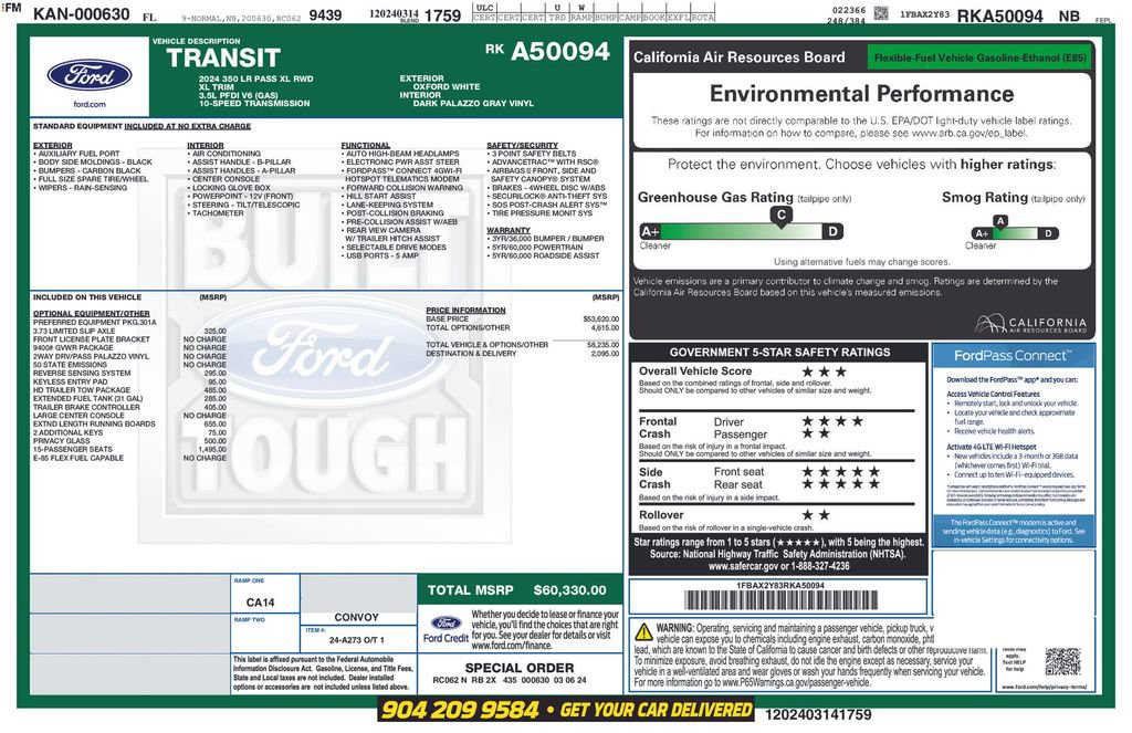 Used 2024 Ford Transit 350 XL RWD image 42