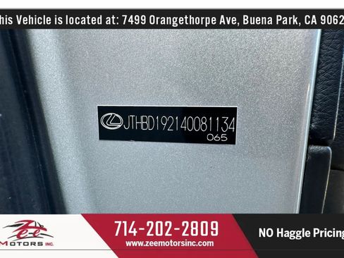 Used 2004 Lexus IS 300 w/ Pwr & Alcantara Pkg RWD image 56