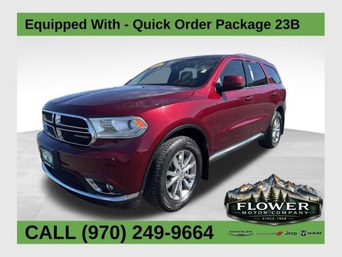 Used 2016 Dodge Durango SXT w/ Quick Order Package 23B AWD/4WD image 1