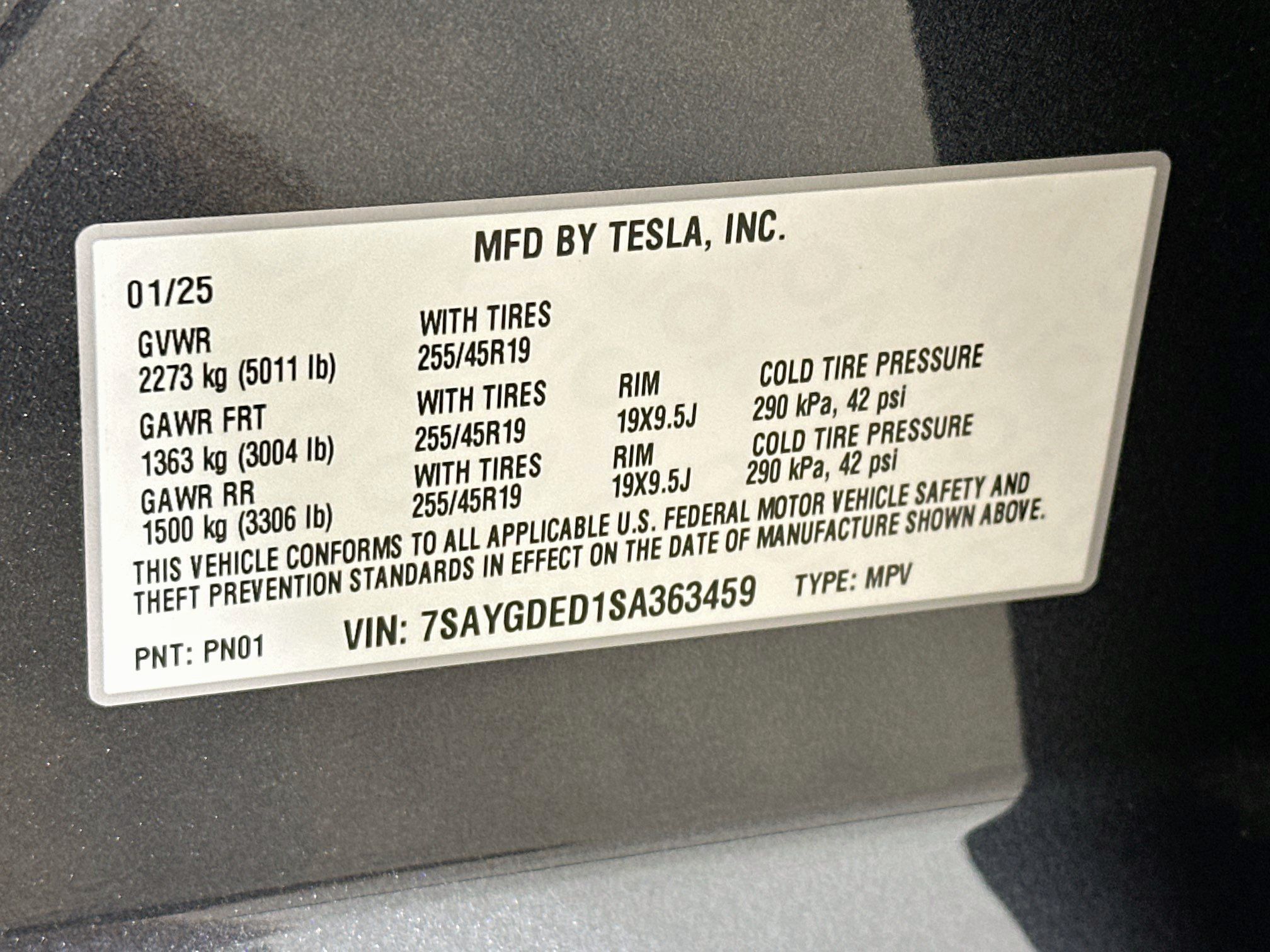 Used 2025 Tesla Model Y Long Range RWD image 12
