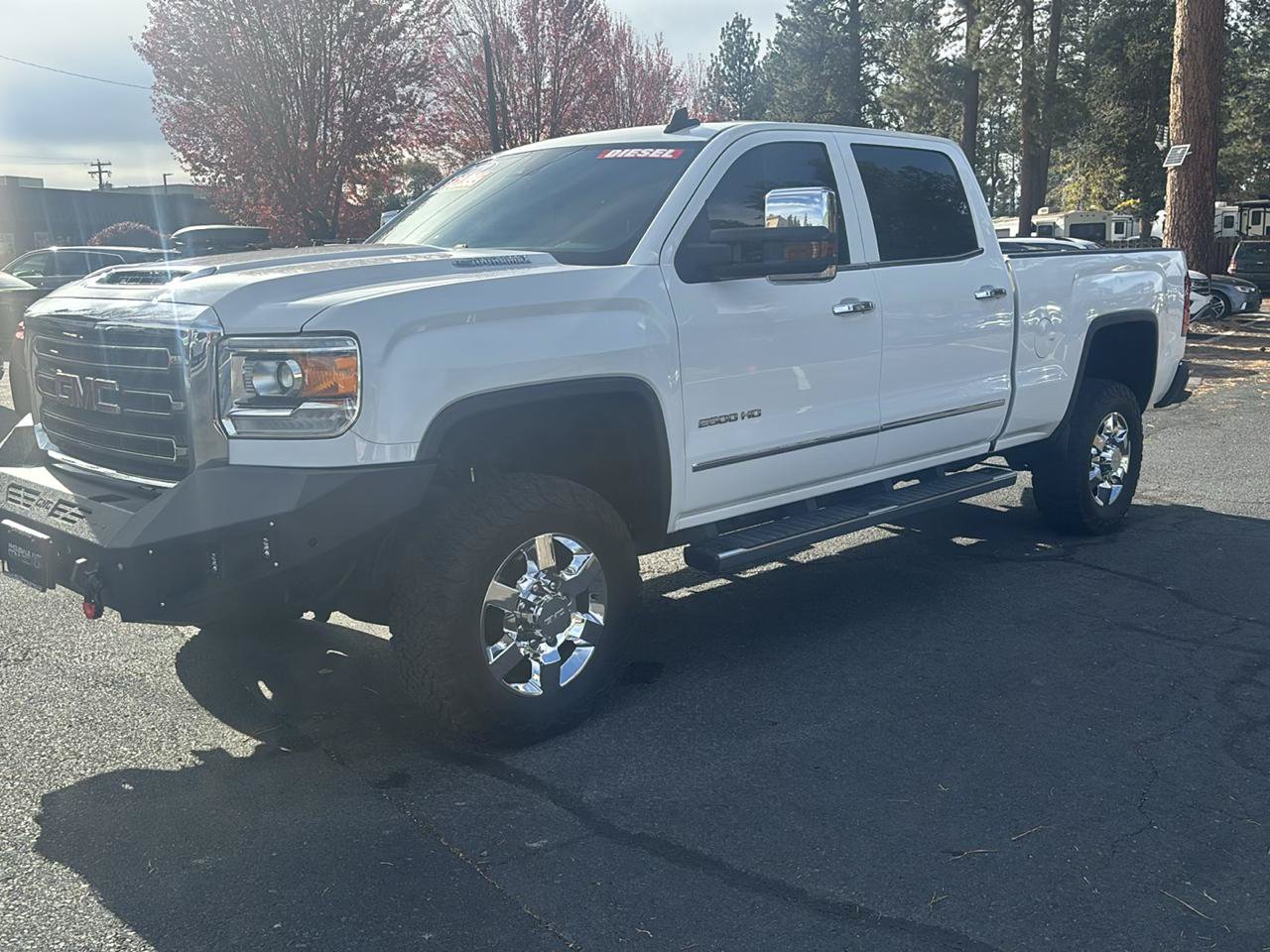 Used 2019 GMC Sierra 2500 SLT w/ Duramax Plus Package AWD/4WD image 1