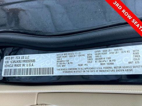 Certified 2021 Jeep Grand Cherokee L Limited image 32