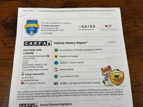 Used 2024 RAM 2500 Laramie image 49