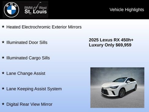 Used 2025 Lexus RX 450h AWD w/ Convenience Package image 16