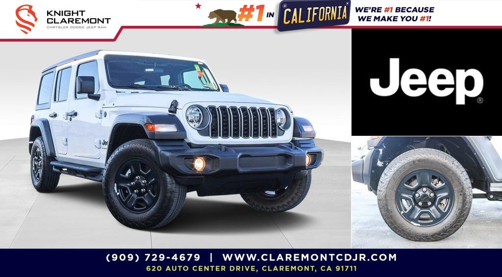 Used 2025 Jeep Wrangler Unlimited Sport AWD/4WD 360° Tour