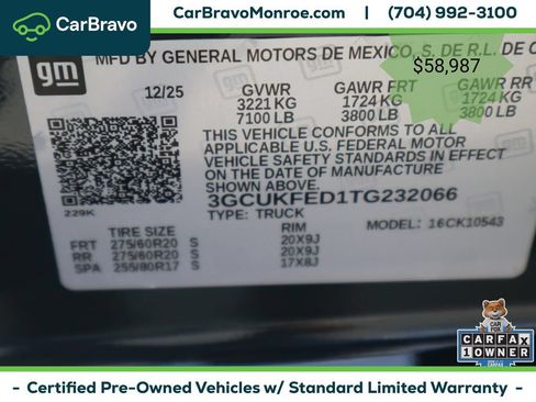 Certified 2026 Chevrolet Silverado 1500 LT Trail Boss w/ Convenience Package II AWD/4WD image 56