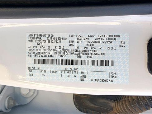 Used 2024 Ford F250 XLT w/ FX4 Off-Road Package image 72