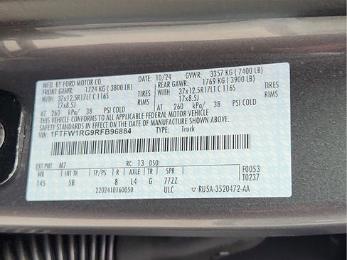 Used 2024 Ford F150 Raptor AWD/4WD image 25