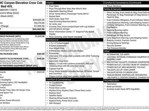 Used 2024 GMC Canyon Elevation w/ Convenience Package image 2