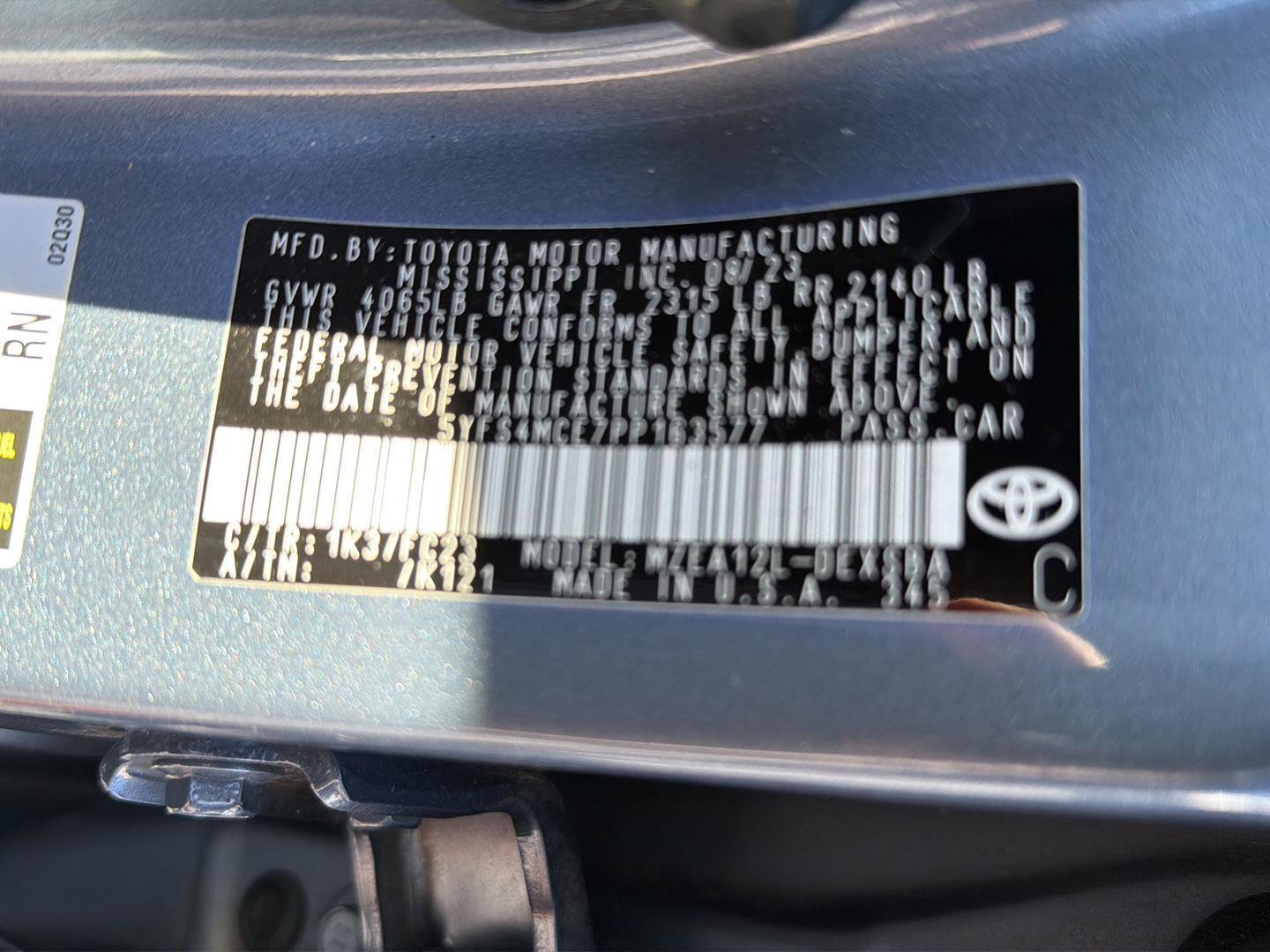 Used 2023 Toyota Corolla SE FWD image 40
