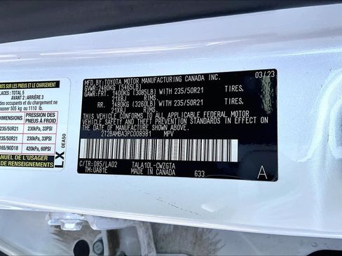 Used 2023 Lexus RX 350 FWD w/ Accessory Package (K3) image 35