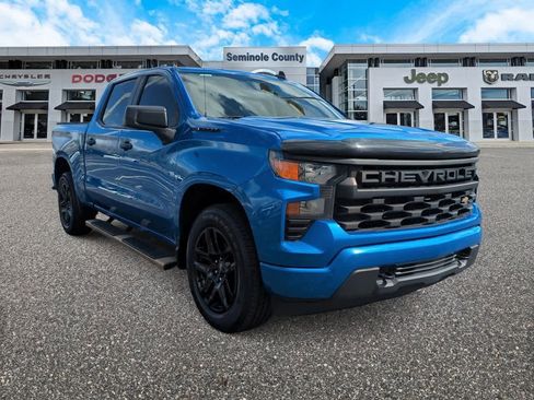 Used 2023 Chevrolet Silverado 1500 Custom w/ LPO, Dark Essentials Package image 2